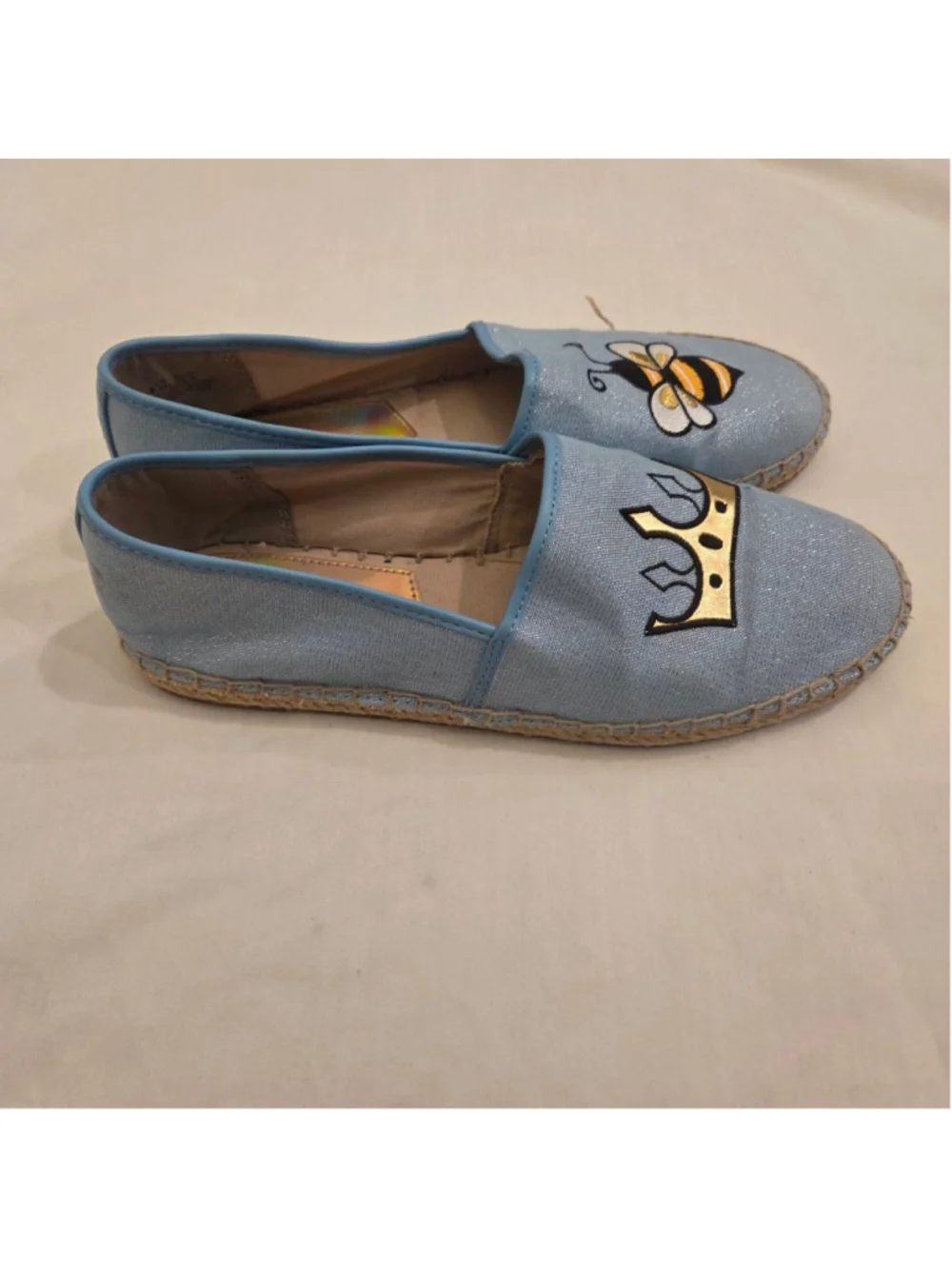 Circus by Sam Edelman Light Blue Queen Bee Espadrilles Size 8.5